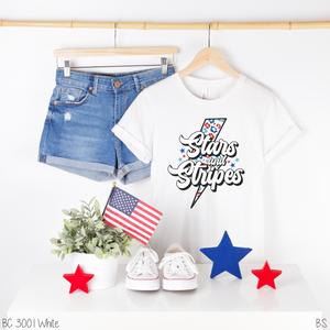 Stars And Stripes Lightning Bolt BS3116