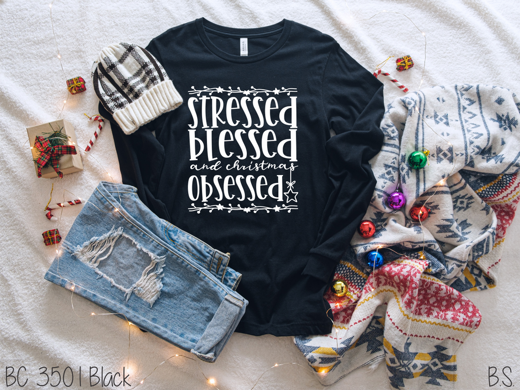 Stressed Blessed & Christmas Obsessed #BS2368