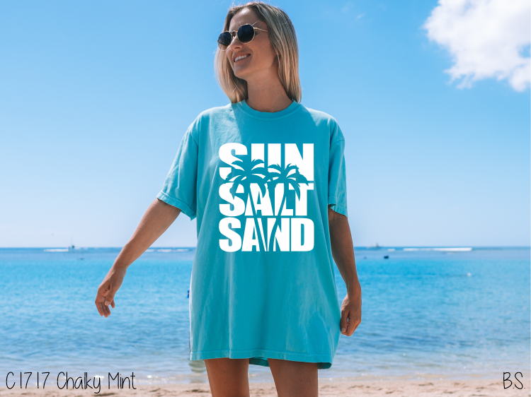 Sun Salt Sand Palm Tree #BS5258