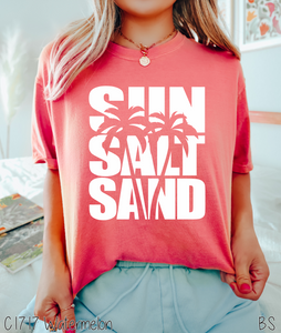 Sun Salt Sand Palm Tree #BS5258