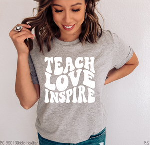Teach Love Inspire Retro #BS2747