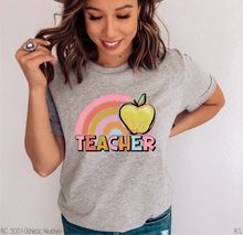 Load image into Gallery viewer, Teacher Apple Rainbow #BS3312
