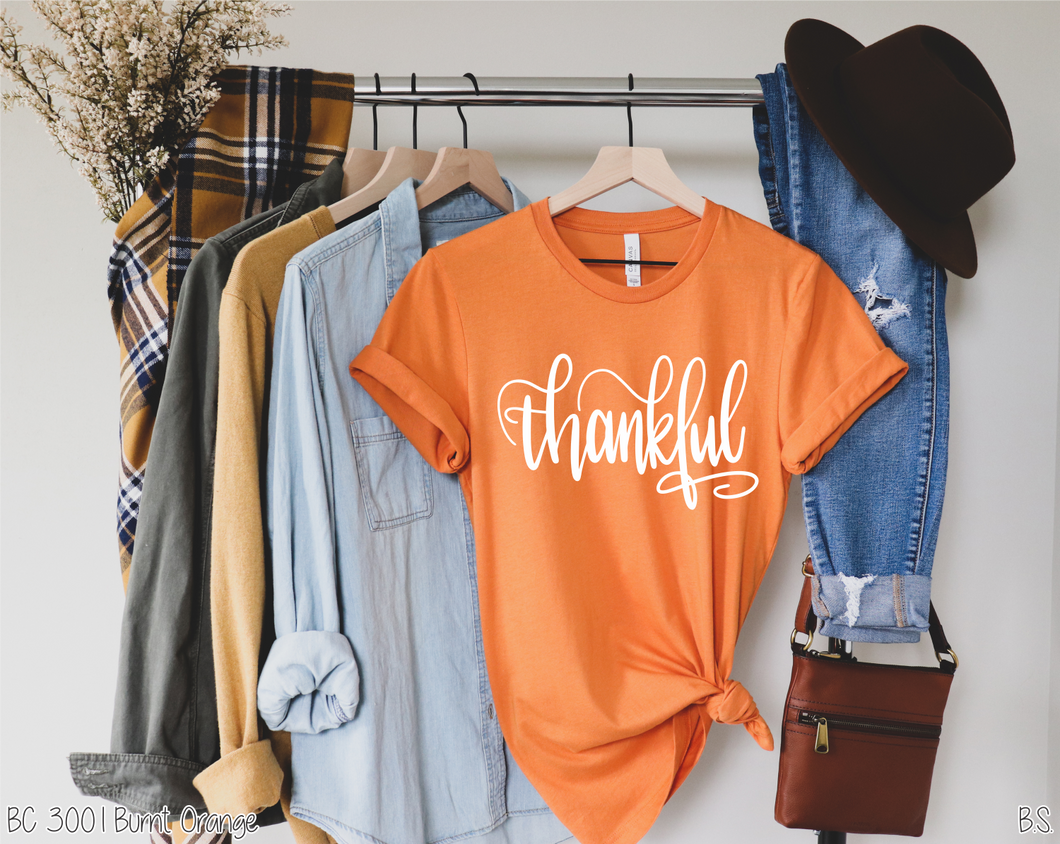 Thankful Hand Lettered #BS2370