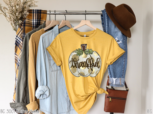 Thankful Pumpkin Gold Dots #BS2251