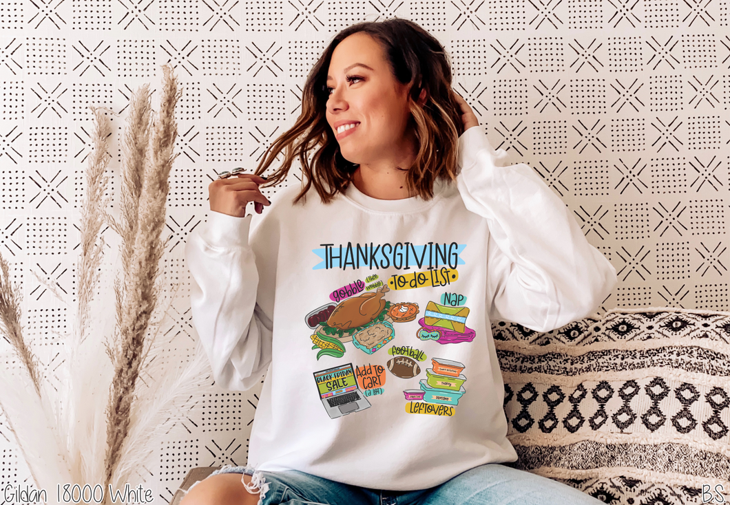Thanksgiving To Do List #BS2337