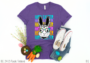 Tie Dye Glasses Easter Bunny #BS1271