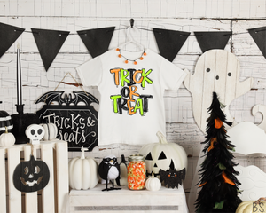 Trick Or Treat Hand Drawn #BS2172