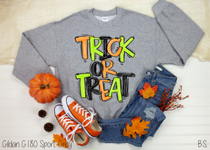 Trick Or Treat Hand Drawn #BS2172