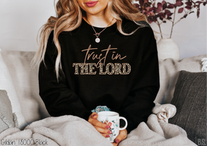 Trust In The Lord Leopard #BS5225