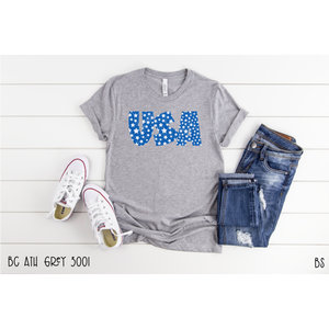 USA Retro Distressed Stars #BS3051