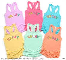 Load image into Gallery viewer, Vacay Arched Chenille Letters #BS2879
