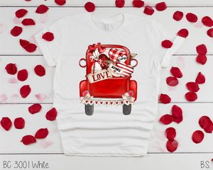 Vintage Valentine Truck #BS1099