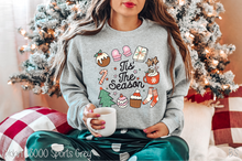 Load image into Gallery viewer, Vintage Tis The Season Round Collage #BS3858

