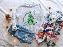 Load image into Gallery viewer, Watercolor Merry And Bright Christmas Tree #BS980
