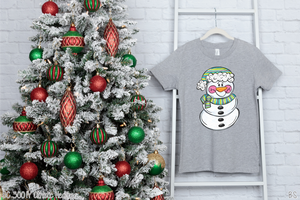 Whimsical Boy Snowman #BS2449