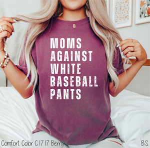 White Ink Moms Against White Pants #BS5293
