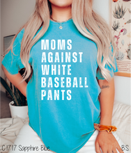 Load image into Gallery viewer, White Ink Moms Against White Pants #BS5293
