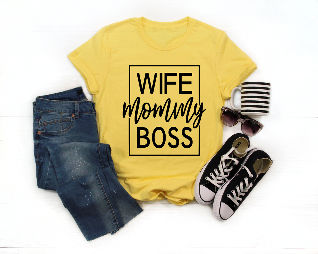 Wife Mommy Boss #A74