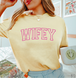 Wifey Arched Puff #BS5445