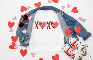 XOXO Half Leopard Letters #BS2553