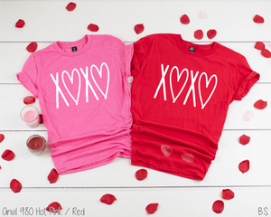 XOXO Heart Style One Color #BS2577