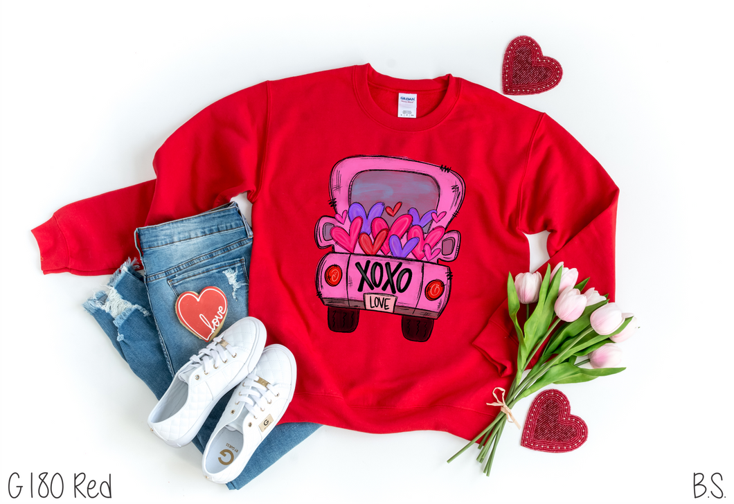 XOXO Pink Valentine Truck #BS1130