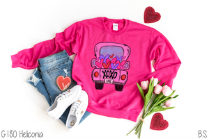 XOXO Pink Valentine Truck #BS1130