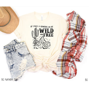 Wild And Free Cowboy #BS3072